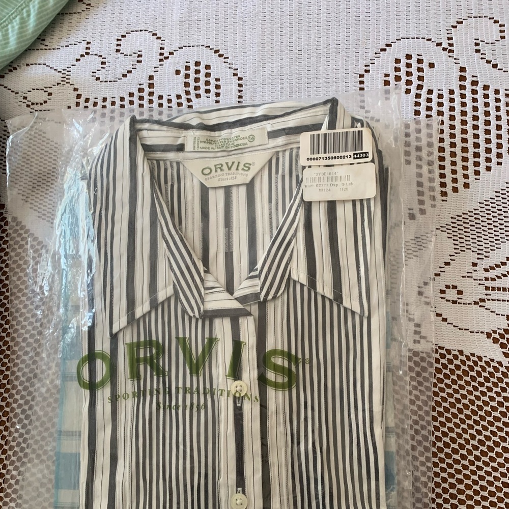 Orvis women’s short sleeve shirts. See photos for colors.